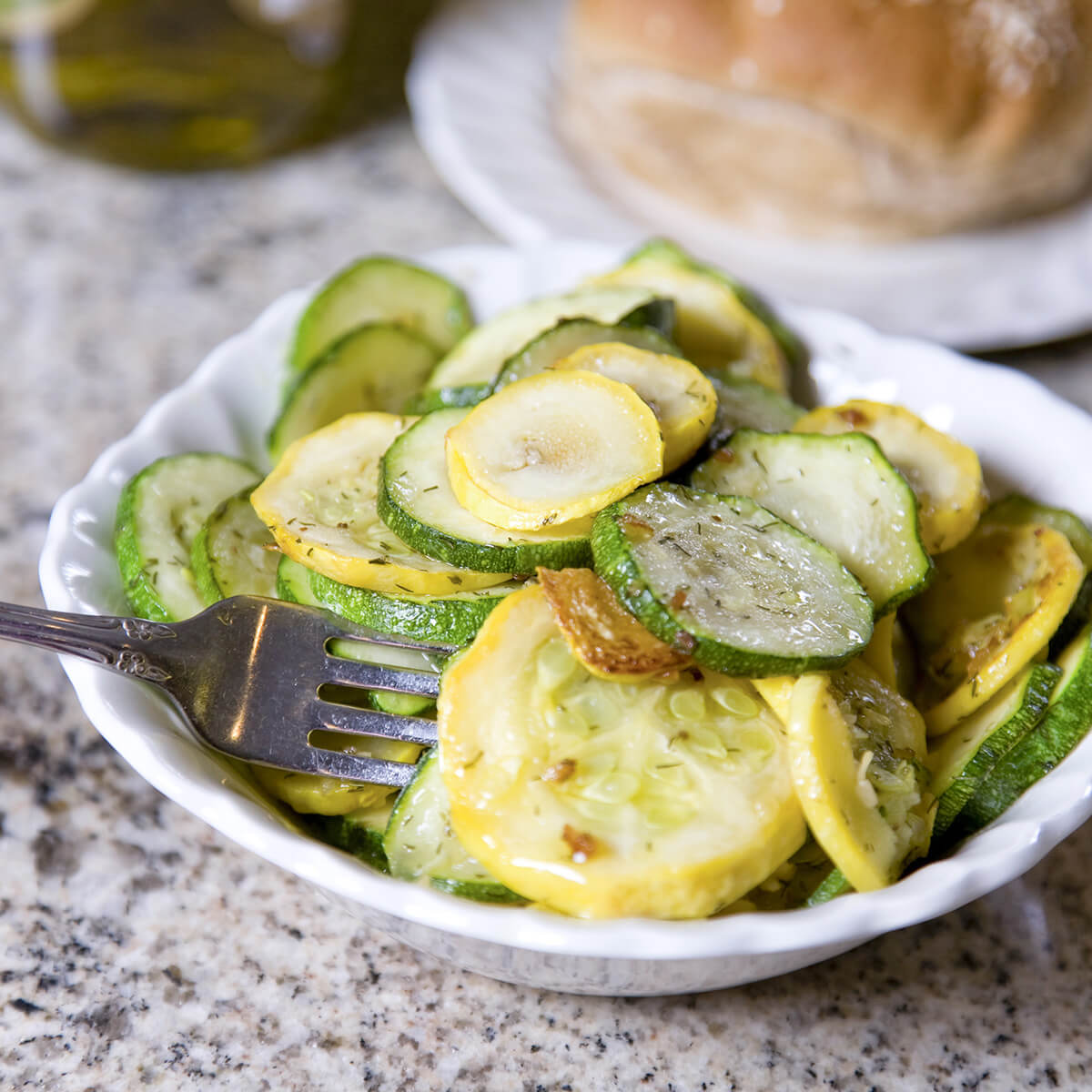 Sauteed Zucchini with Dill  Wozupi Tribal Gardens